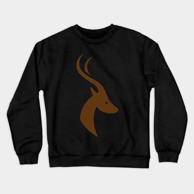 blackbuck Crewneck Sweatshirt by graphicganga